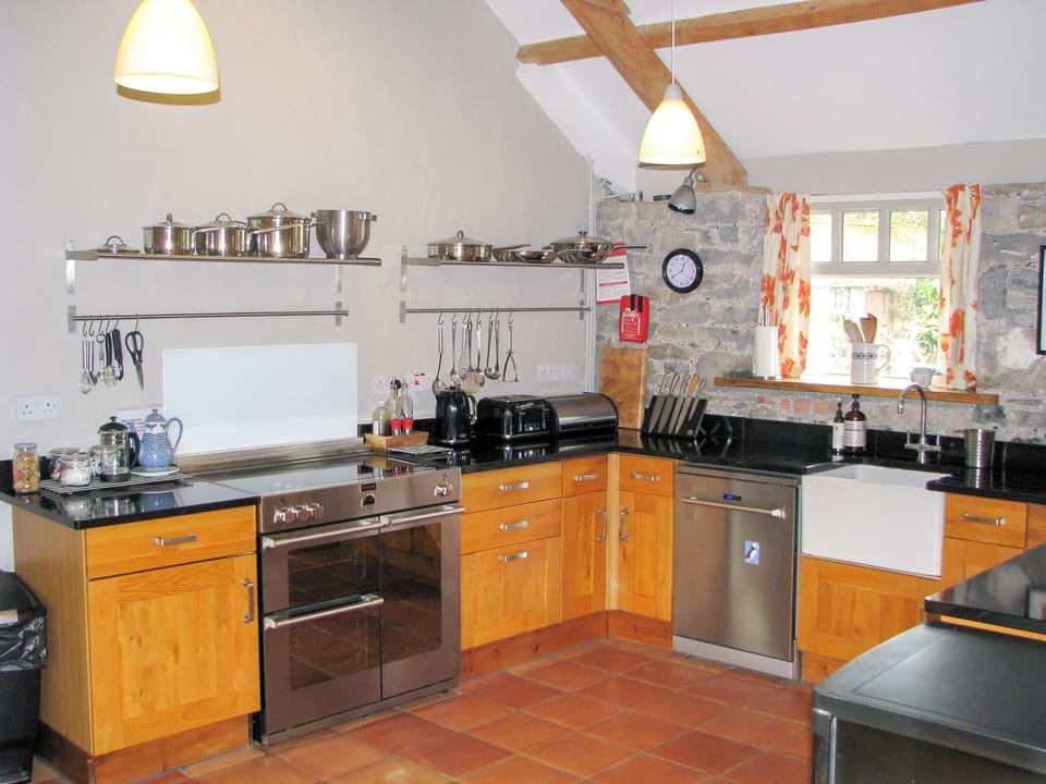 Kitchen | The Last Barn, Valast Hill, near Stackpole