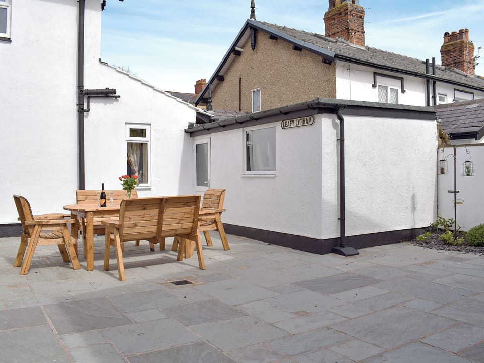 Spacious patio area | Mulberry House, Lytham St Annes