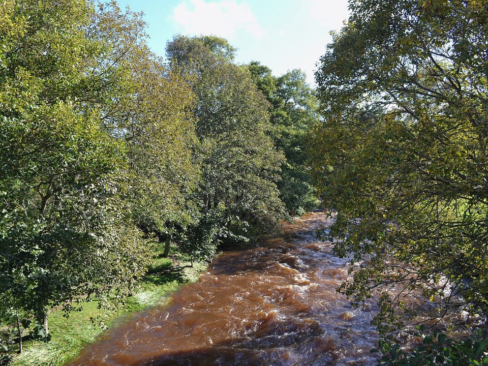 Nethy Bridge, village centre and River Spey | Highland, Scotland