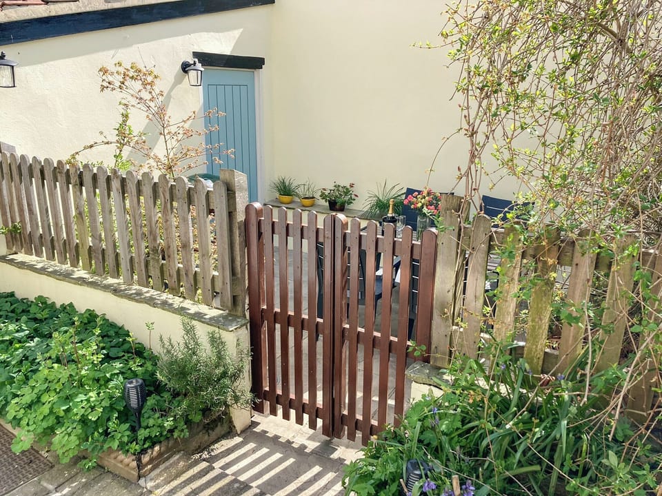 Secluded Enclosed courtyard garden | Forge View Cottage, Thornton-le-Dale, near Pickering