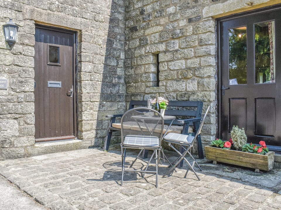 Sitting-out-area | Ladycroft Cottage, Hebden, near Skipton