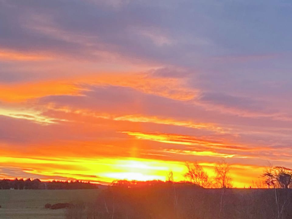 Enjoy the beautiful sunrise | Jasmine Cottage, Consett, near Durham