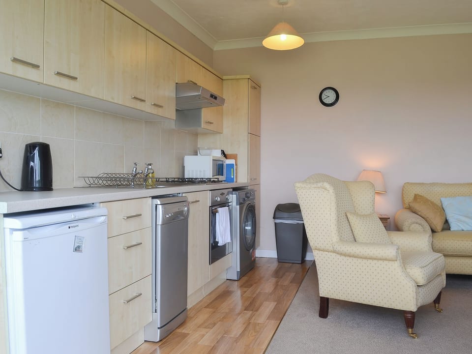 Galley style kitchen area | Jasmine Cottage, Consett, near Durham