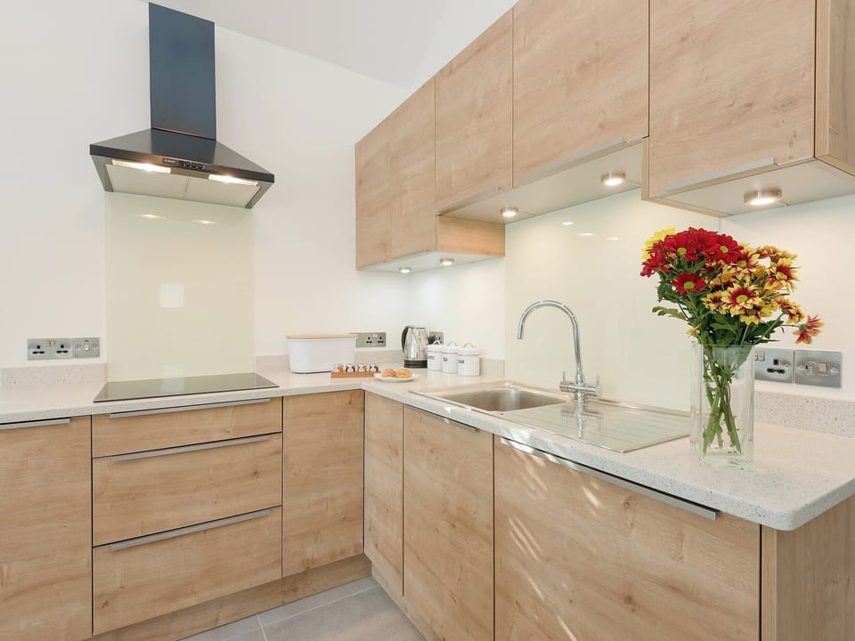 Fantastic well equipped kitchen area | The Old Meeting Hall, King&rsquo;s Somborne, near Winchester