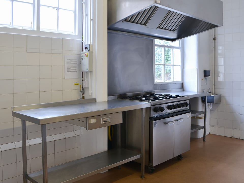 Impressive gas range cooker in the kitchen | Blaithwaite House - Blaithwaite Estate, Waverton, near Wigton