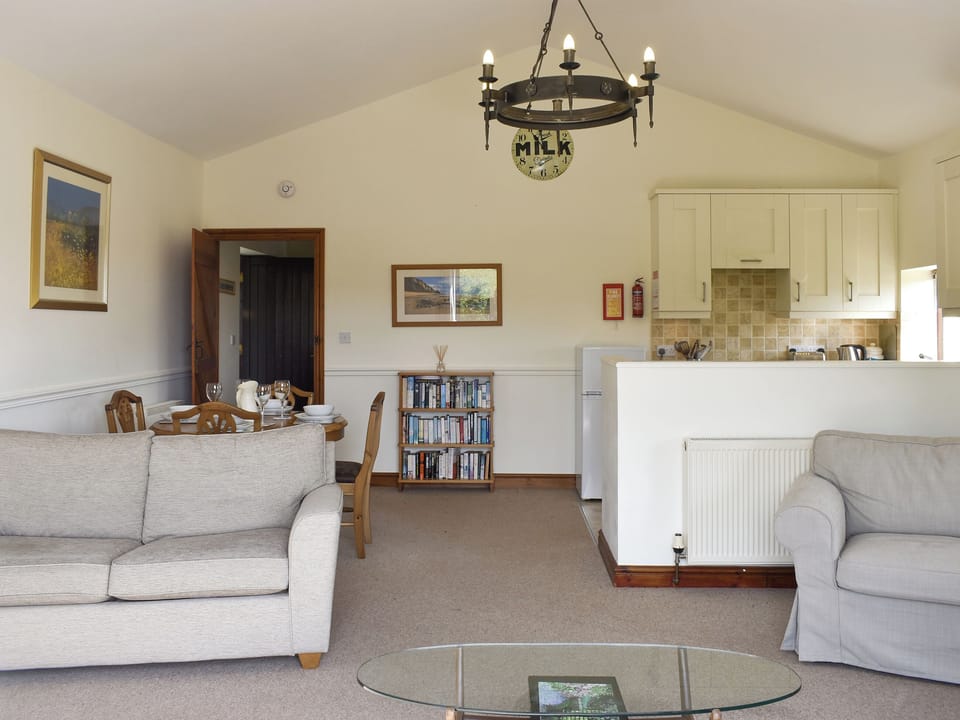 Stylish open-plan living space | The Old Dairy, Thorncombe, near Broadwindsor