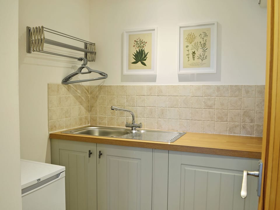 Useful utility room | Bridge Cottage, Oxton, near Lauder 
