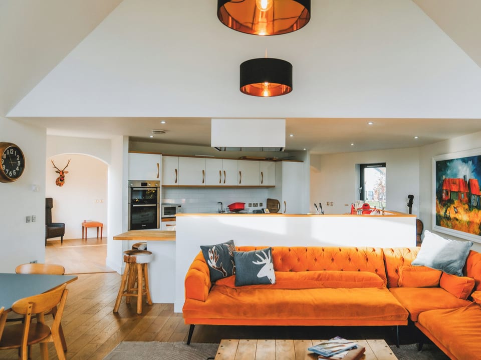 Open plan living space | Strathspey Lodge, Duthil, Carrbridge, near Aviemore