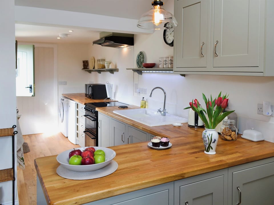 Well-equipped kitchen area | Pheasant Lodge, Welborne, near Dereham