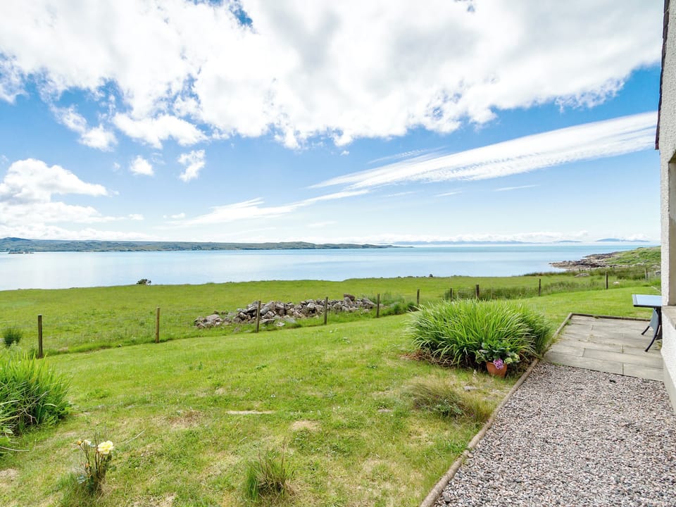 Lovely garden and grounds overlooking Gairloch Bay | Ach-na-Clachan, Gairloch