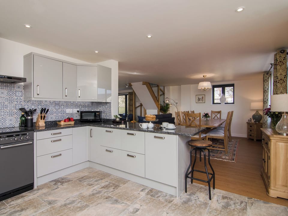 Kitchen and dining area | The Coach House - Old Downs Farm, Sandwich Bay, near Sandwich