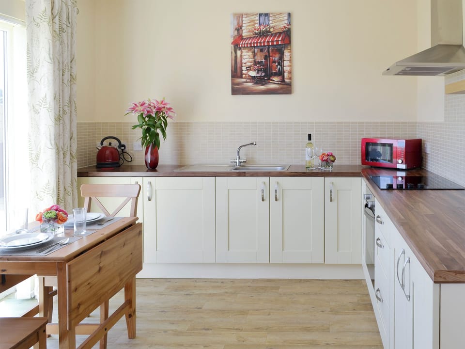 Typical convenient dining area within kitchen | Hazel Cottage, Kestrel Cottage, Bramble Cottage - Durham Country Cottages, Haswell, near Durham
