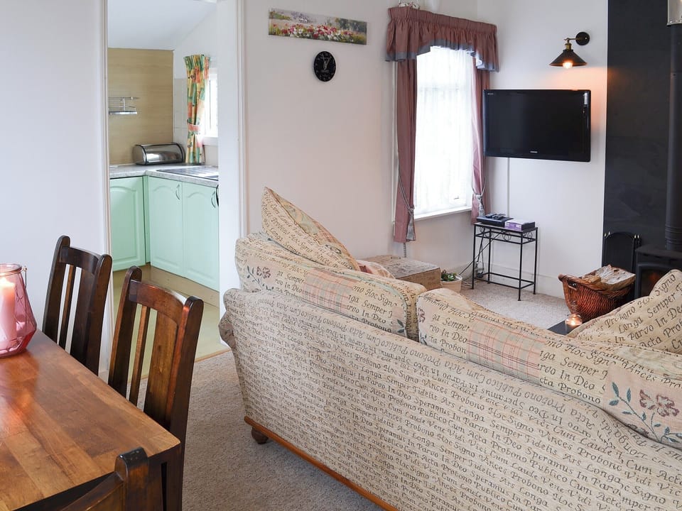 Lovely living area with fine furnishings | Little Whiteleigh, Whitstone, near Bude
