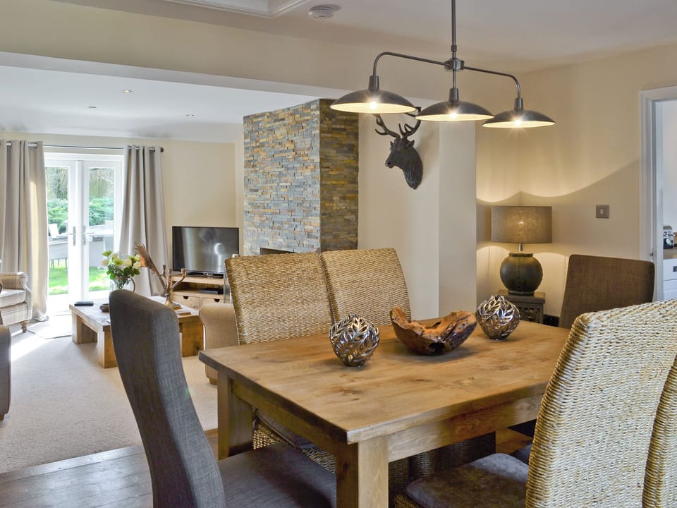 Open-aspect design of living areas | Willow Tree Cottage at Cottage Farm - Cottage Farm, Foxholes, near Scarborough