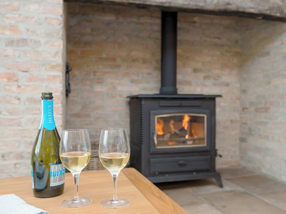 Warm and cosy wood burner | Sweet Pea Cottage, Kingston, near Corfe Castle