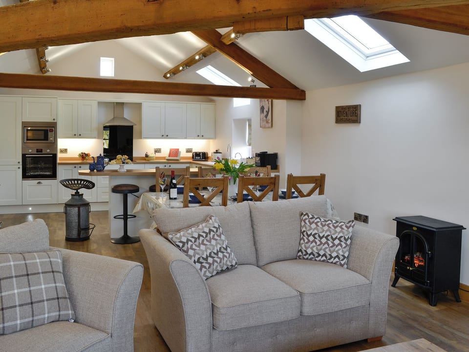 Open plan living space | Greengill Farm Holiday Cottage - Greengill, Greengill, near Cockermouth