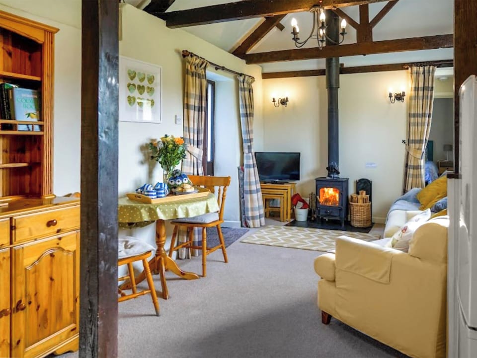 Convenient dining area | The Byre - Mennabroom Farm Cottages, Warleggan, near Bodmin