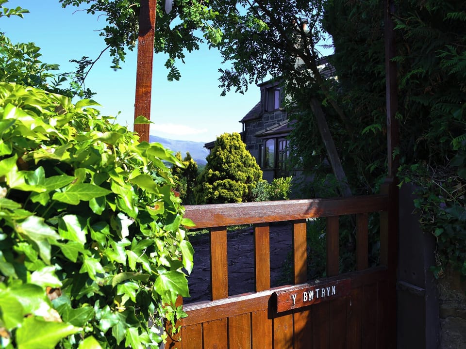 Lovely shady garden | Y Bwthyn, Llandygai, near Bangor