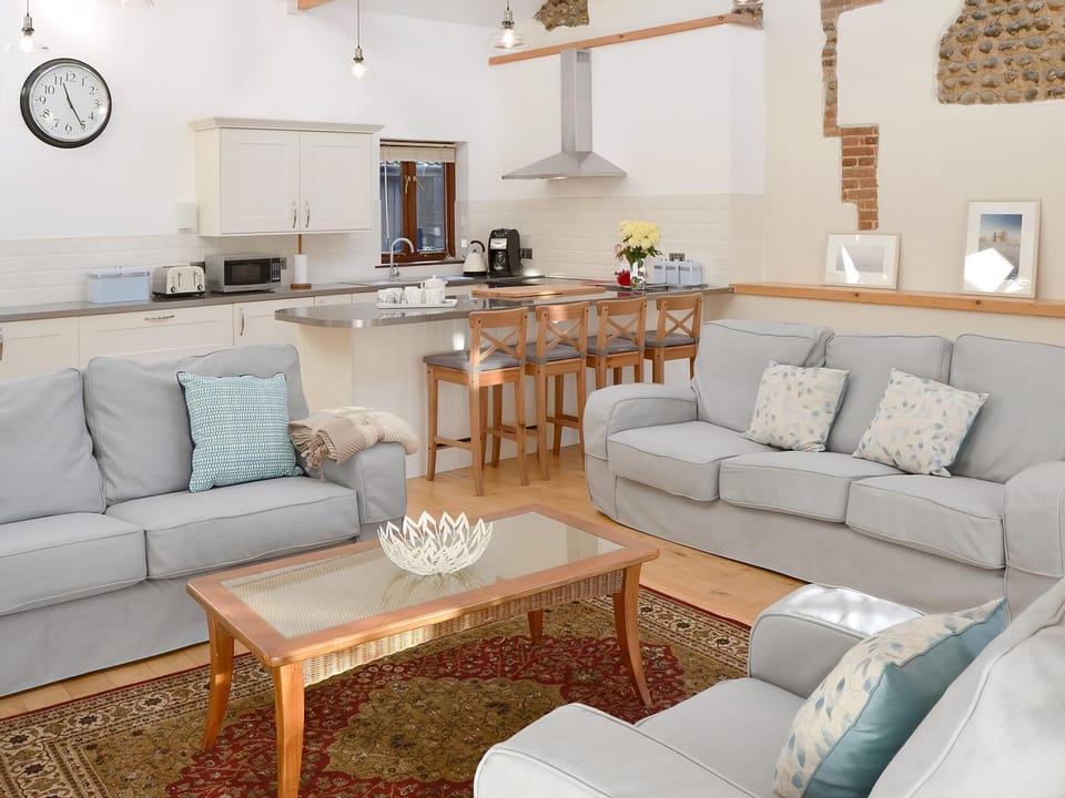 Well presented, spacious, open plan living space | The Cattle Sheds, Knapton, near North Walsham