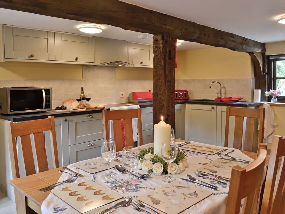 Dining area and kitchen | Mill Cottage, Peterchurch, near Hay-on-Wye