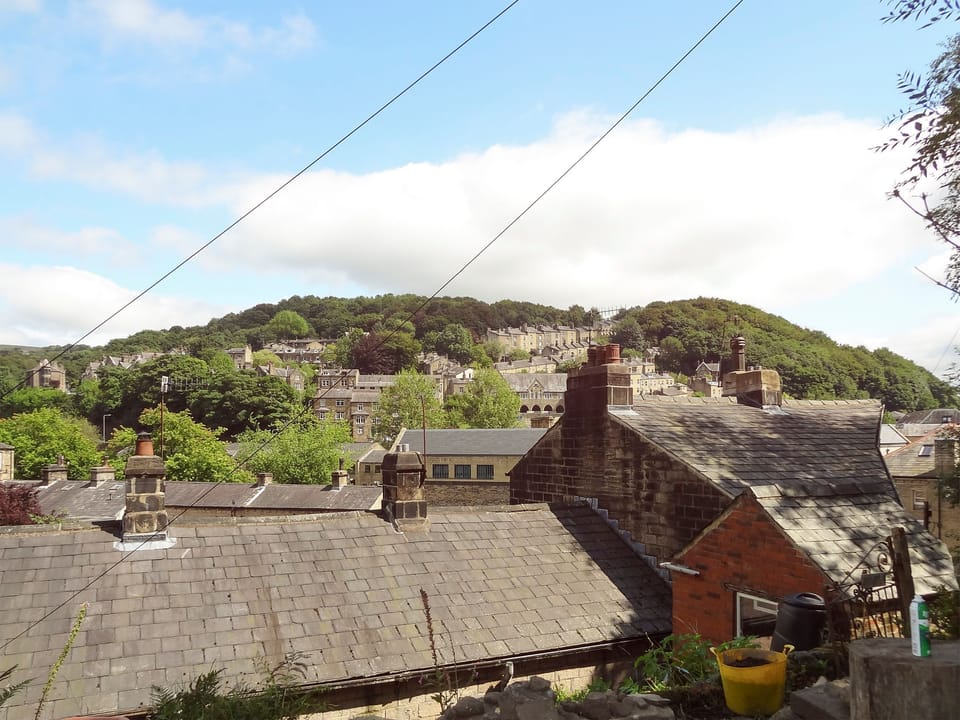 Lovely view over the village | Birkenhead Cottage, Hebden Bridge Birkenhead Cottage