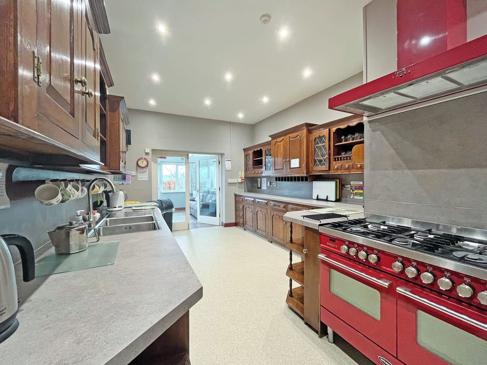 Spacious kitchen | Neuaddlas Country House, Tregaron, near Aberystwyth