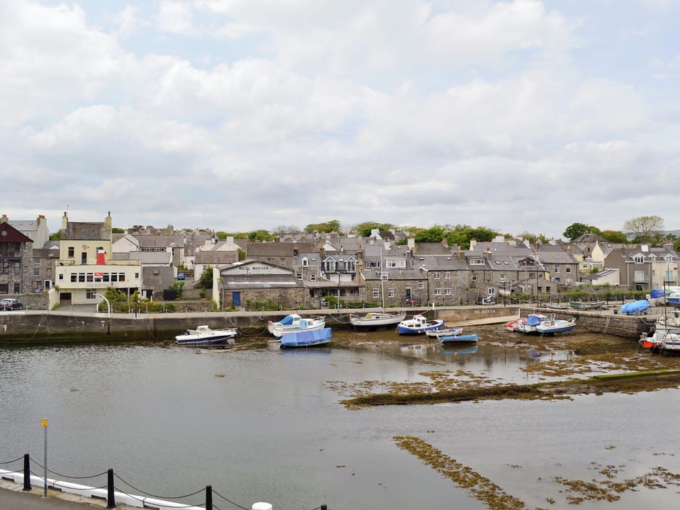 Great view over harbour from property | Harbour View, Castletown