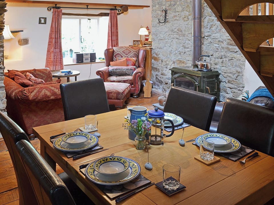 Living room/dining room | The Old Barn, Ford, nr. Bideford