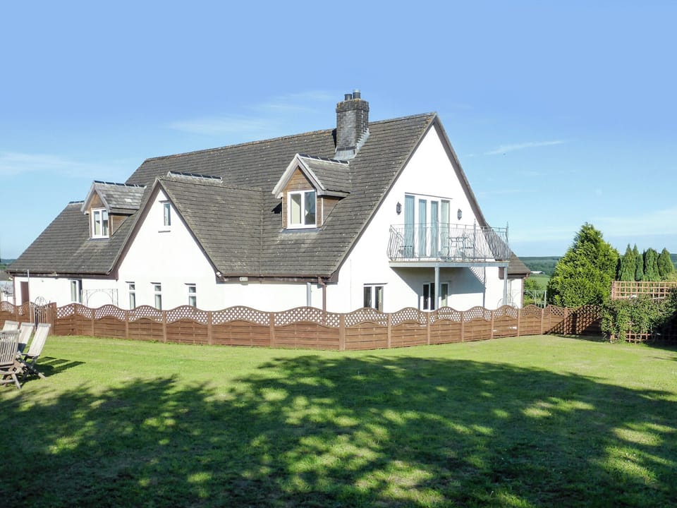 View of ther surrouunding area from the balcony | Barwick, Exbourne, near Okehampton