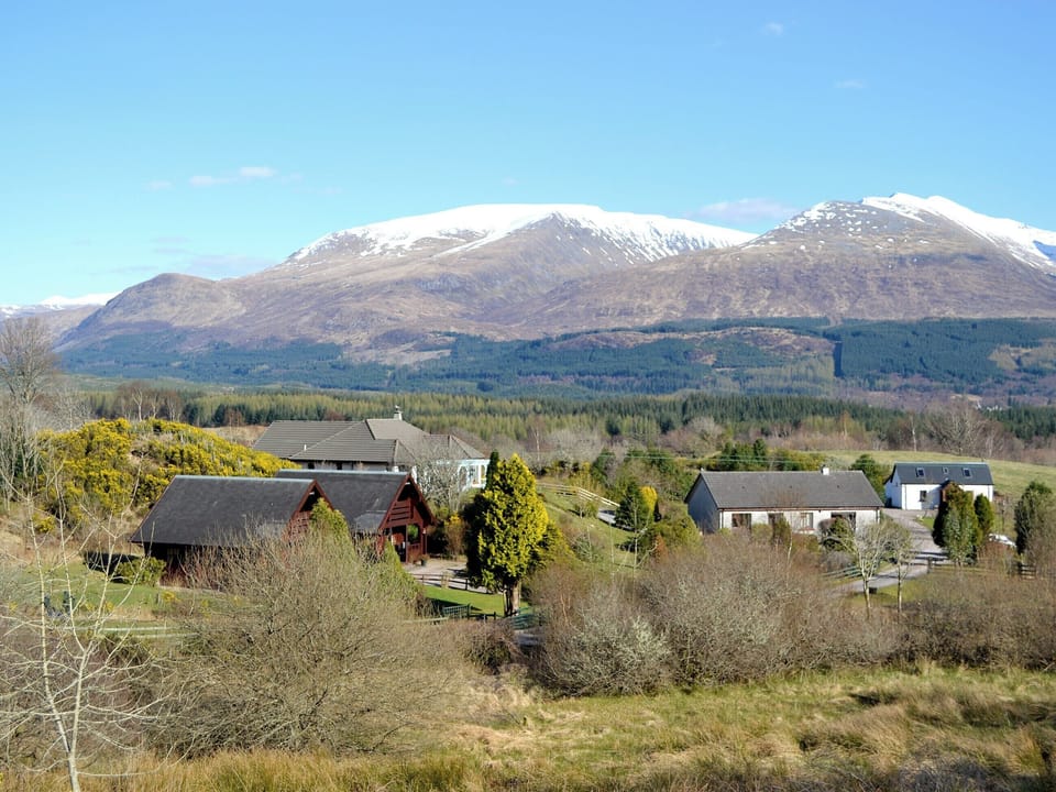 View | Dontra Log Chalet 2 - Dontra Log Chalets, Banavie, near Fort William