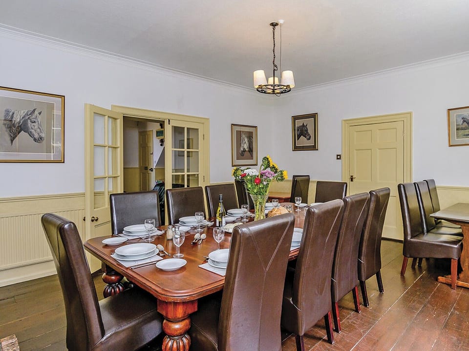 Elegant dining room | Lode Hall, Three Holes, near Downham Market