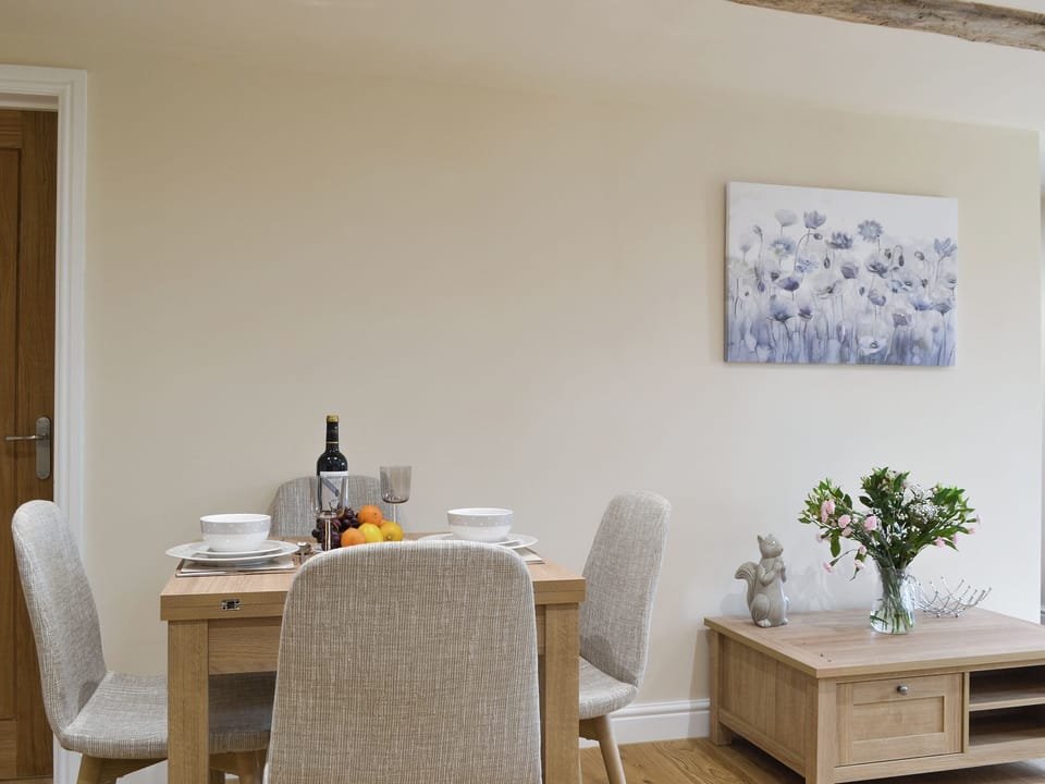 Convenient dining area | No. 1 Ash Cottage - Six Ash Cottages, Six Ashes, near Bridgnorth