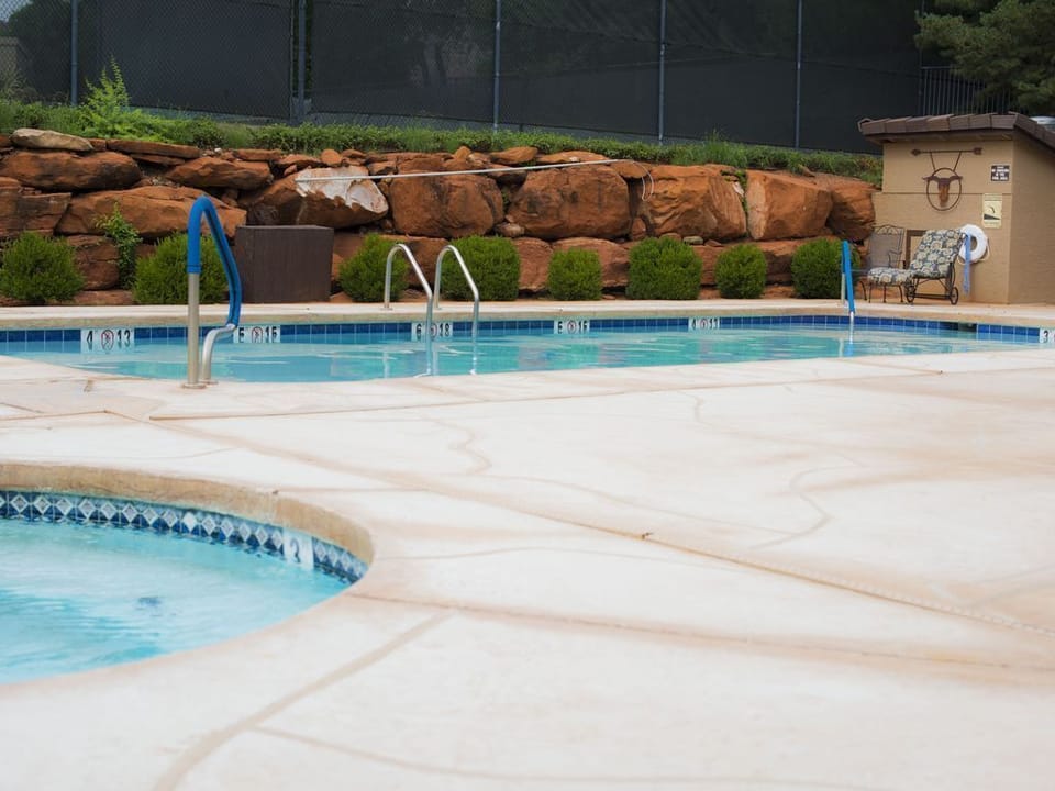 Heated pool and hot tub 