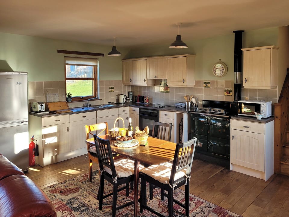 Open plan living space | The Hen Hoose, Langshaw, near Galashiels
