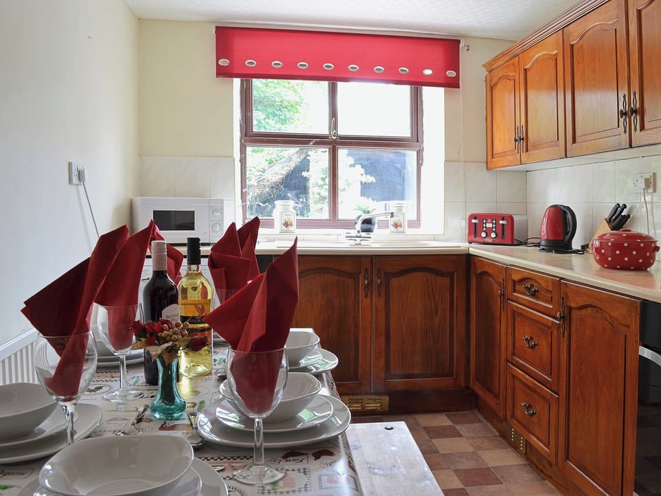 The lovely dining/kitchen | Ty Coch Cottage, Near Aberaeron