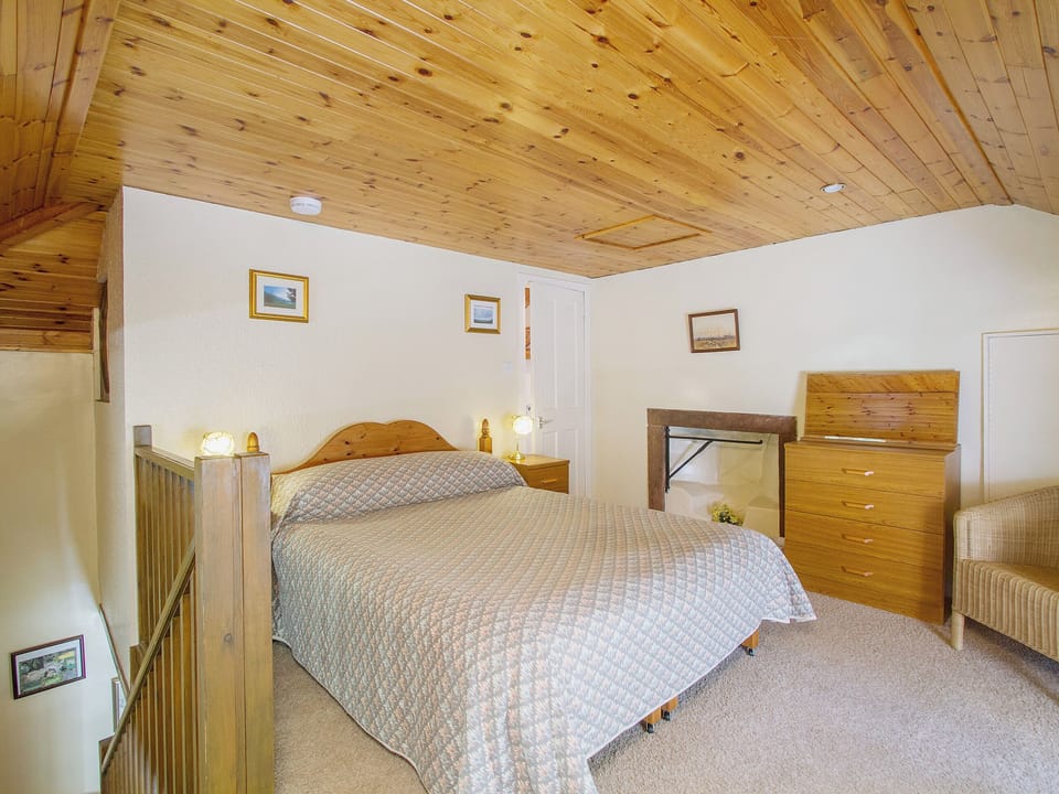 Double bedroom | The Old Laundry, Glenprosen, by Kirriemuir