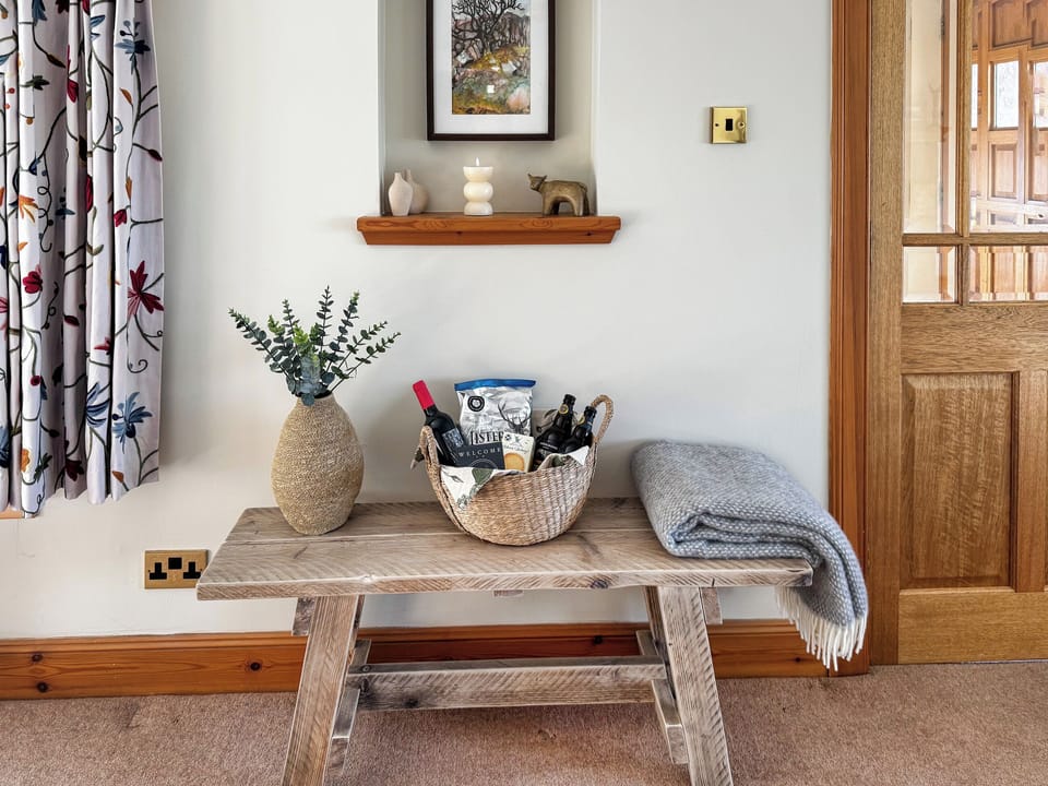 A Highland welcome basket | Rubha Lodge, Shieldaig