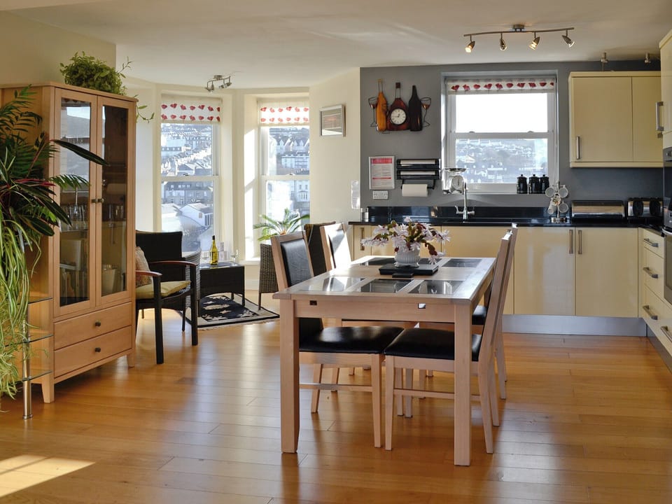 Open plan living space | Apartment 6, Ilfracombe