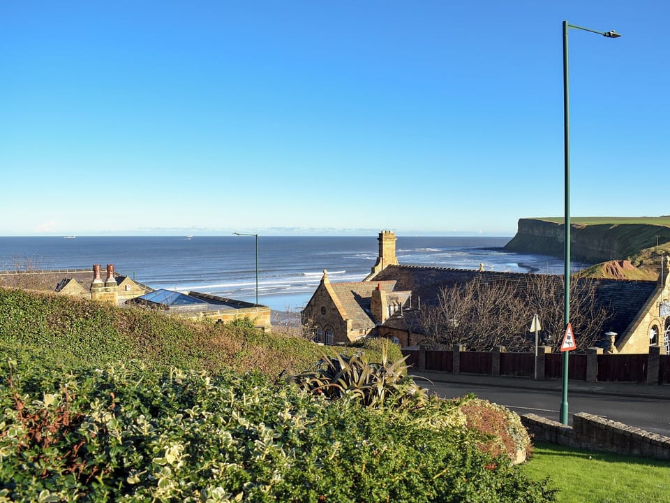 Sea view from a nearby garden | Frank&rsquo;s View, Saltburn-by-the-Sea