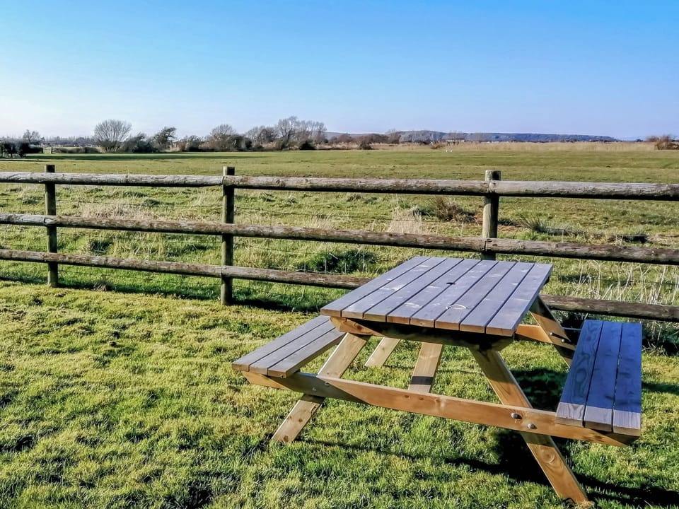 View from the garden at the rear of the cottage | Russet Cottage - Yellow Hayes Farm Cottages, Near Lympsham