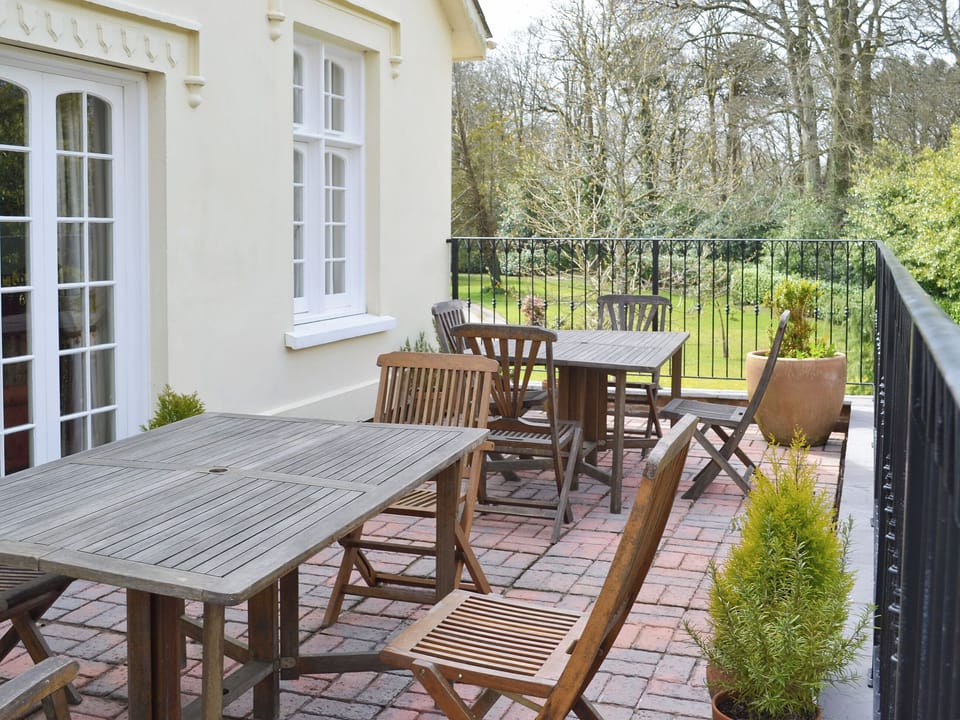 Sitting-out-area | Webbery Manor Estate - Coach House, Luppincott Chambers, Webbery, nr. Bideford