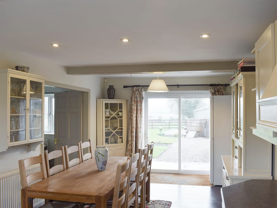 Convenient dining area within spacious kitchen/diner | York House, Hudswell, near Richmond