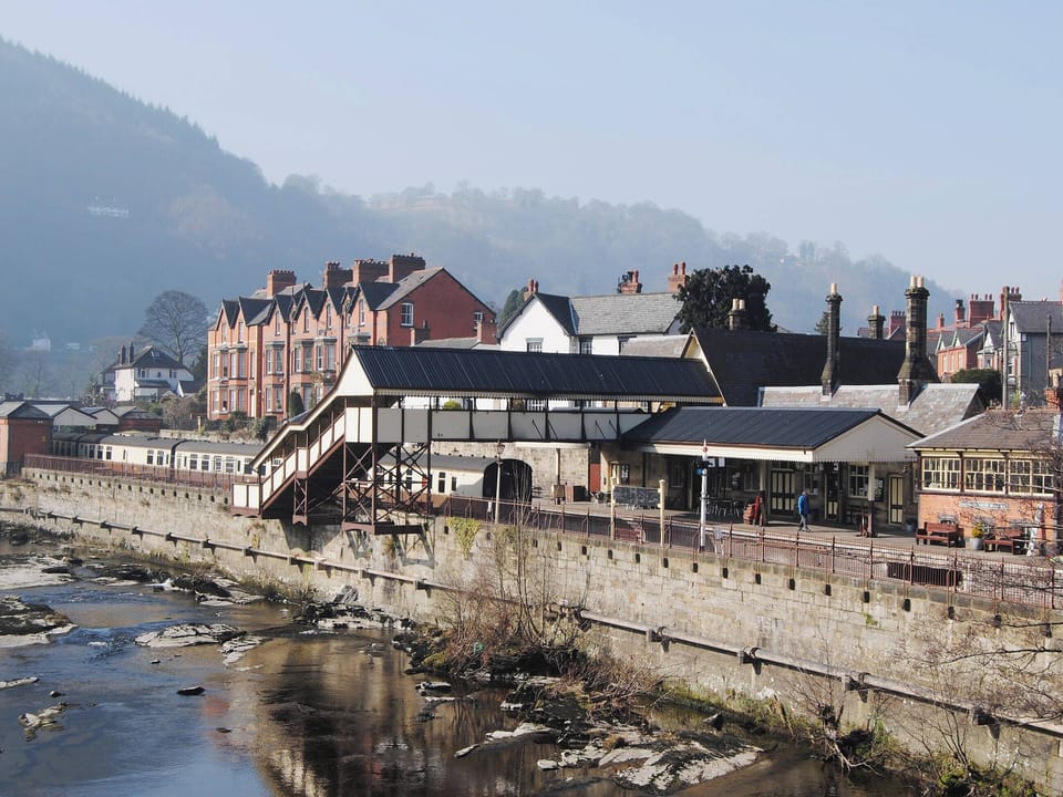 Llangollen station and the River Dee | North Wales Borderlands