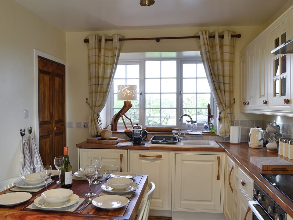 Well equipped kitchen | Broomhouse Lodge, Edrom, near Duns
