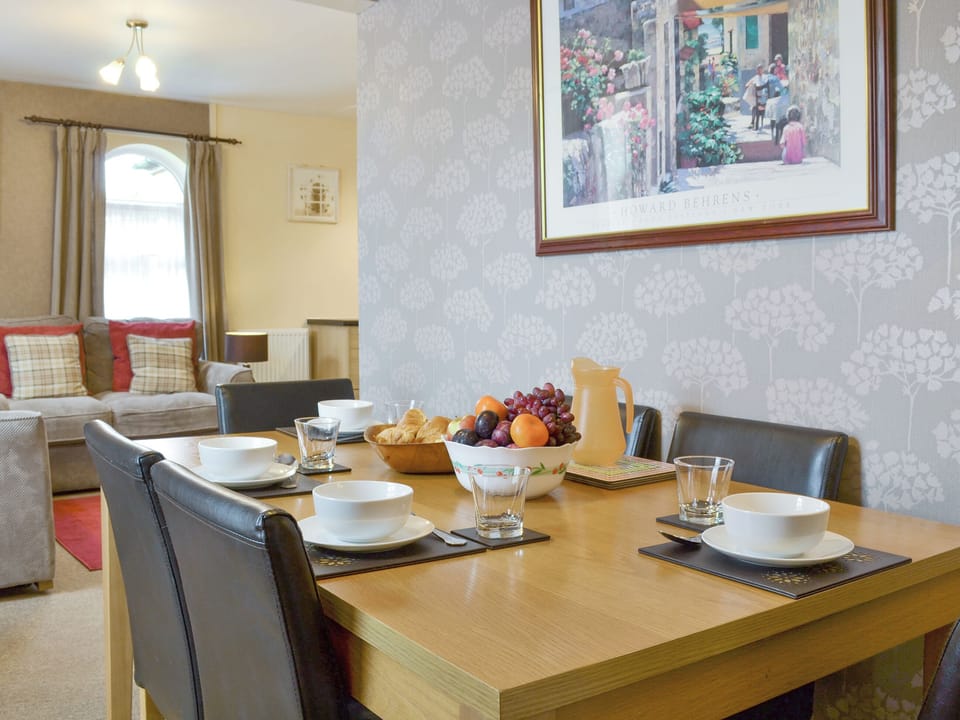 Convenient dining area | Cottage Two - Eldin Hall Cottages, Scarborough