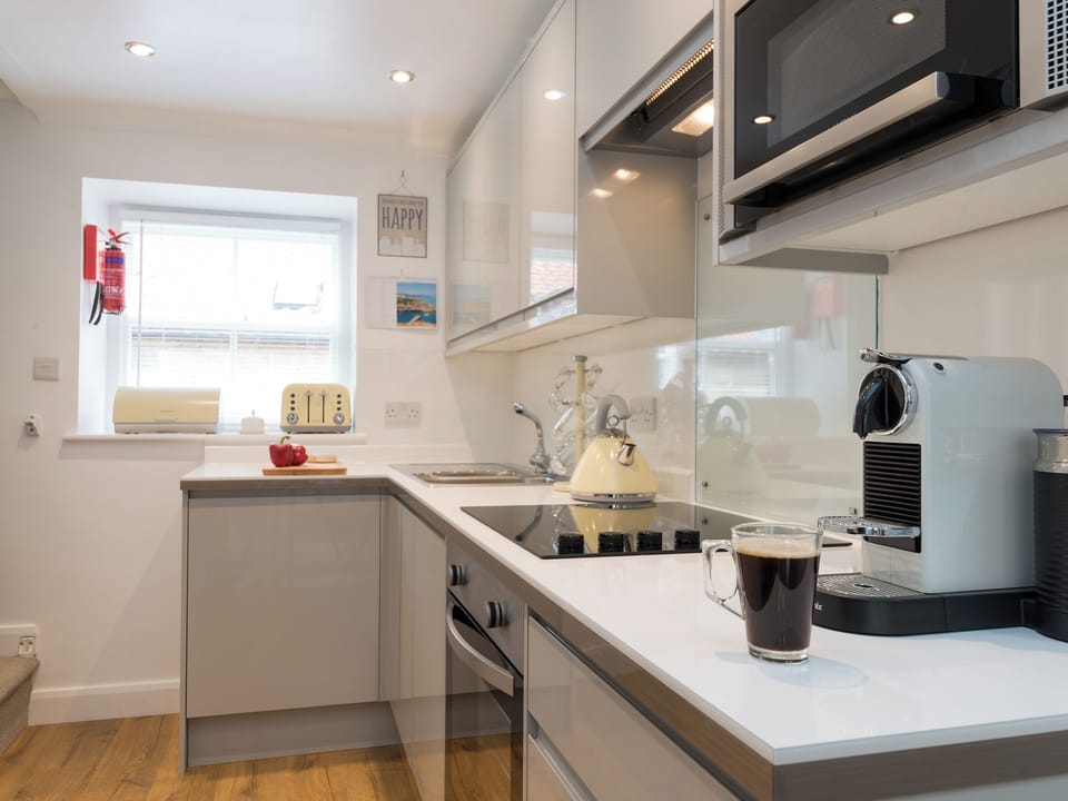Kitchen area | One Beckside, Staithes, near Whitby