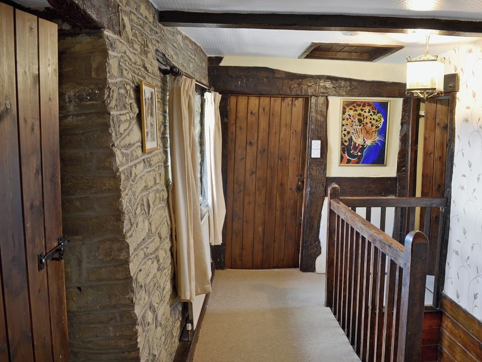 Panelled hallway | Trowley Farmhouse, near Painscastle, Hay-on-Wye