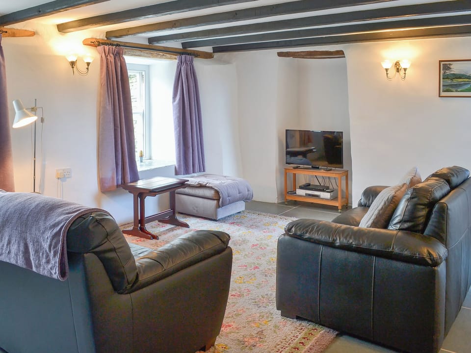 Lovely beamed living room | Culvada - Trebarwith Farm Cottages, Trebarwith, Delabole