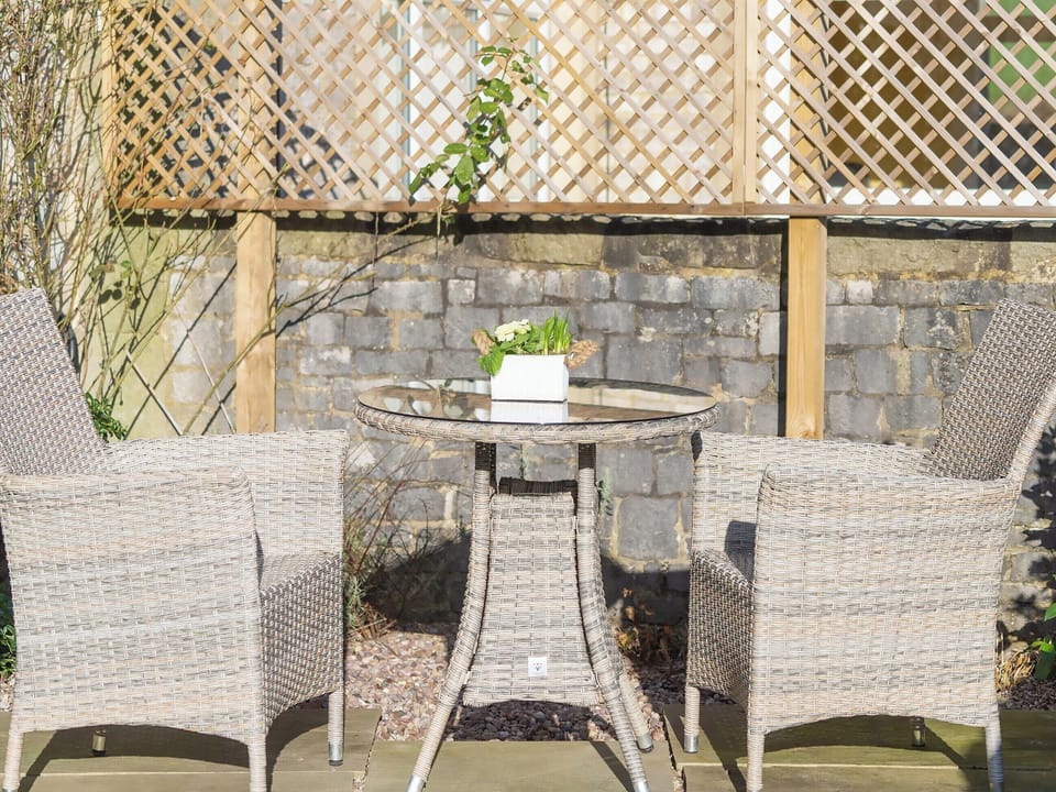 Sitting-out-area | Perriwinkle Cottage, Great Longstone, near Bakewell