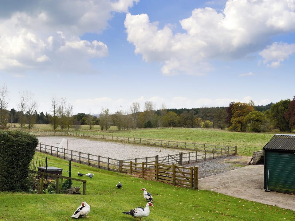 view | Inverchroskie Cottage - Inverchroskie, Enochdhu, near Pitlochry